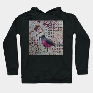 Pink Breasted Robin Hoodie